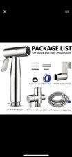 Handheld Bidet Sprayer Kit for Toilet – Stainless Steel Hose + T-Valve Adapter Toilet Adapter price