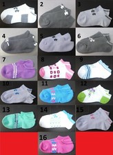 Under Armour Socks Girls LOW CUT Training Performance Football Workout Gym YLG Girls' Socks price
