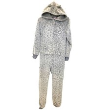 More Than Magic Pajama 1 pc XL {14/16) Hooded Animal Print Sleepwear Fleece Ears Girls' Pajamas price