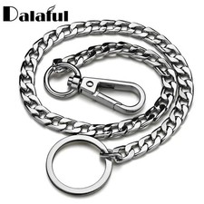 Heavy Duty Punk Wallet Chain 20" Stainless Steel Jean Key Chain for Men Women Unisex Wallet price