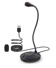 NEW Computer Gooseneck Microphone JV605 w/Mute Button Multi-Platform Compatible Computer Microphone price