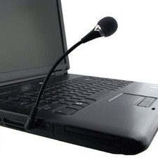 6" Travel Mini Flexible Hold 3.5mm Stereo Microphone for Laptop/Notebook, Skype Computer Microphone price