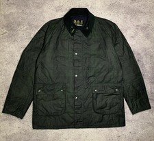 Barbour Naburn Men’s Wax Waterproof Green Check Country Jacket Coat Size XXL Men's Raincoat price