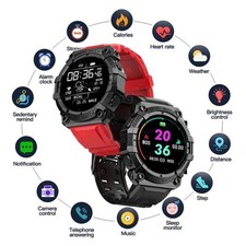 Men/Women's Smart Watch Waterproof Smartwatch Bluetooth for iPhone Samsung Xmas Smartwatch Accessory price
