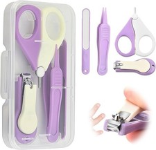 Baby Nail Kit, 4-in-1 Baby Nail Care Set with Cute Case, Nail Baby with Scissors Baby Care Set price
