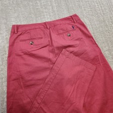 Polo Ralph Lauren Pants Youth Boys 18 Big Kids Red Chino Pony Logo Cotton Twill Boys' Pants price