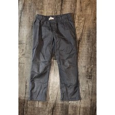 Cat & Jack Boys Pull On Chino Pants Charcoal Gray Elastic Waist Size 10 Boys' Pants price