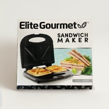 Elite Cuisine Sandwich Maker Black 717056129400 Sandwich Makers price