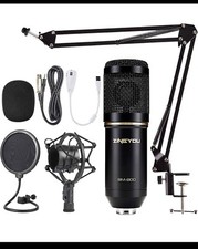 Condenser Microphone Bundle, BM-800 Mic Set for Studio Recording & Brocasting Studio Microphone price
