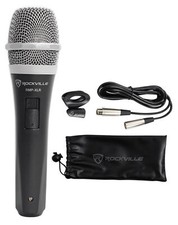 Rockville RMP-XLR Dynamic Cardioid Professional Microphone W/10' XLR Cable+Clip Studio Microphone price