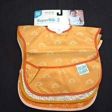 Bumkins 3-pack Superbibs Desert Boho Waterproof Bibs Neutral Boy Girl Pocket Feeding Bib price