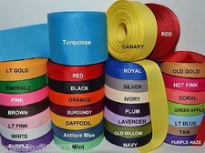 3/8", 5/8", 7/8", 1.5" Grosgrain Ribbon  5 Yards of 1 Color Solid Bulk Wholesale Ribbons price