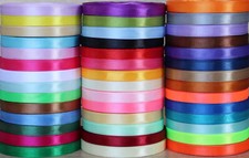 10mm Width Satin Ribbon Scrapbook Wedding Wrap Party Decor Gift Packing Ribbons price