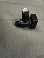 Black Plastic Inline Shutoff Valve/ Faucet Inline Connector Inline Faucet price
