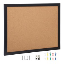 Uimoso Cork Board Bulletin Board 36" x 24" with MDF Sticker Frame Wall Mounted Board price