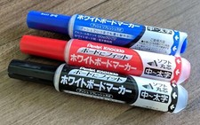 Pentel Knockle Whiteboard Marker Extra Broad Dry-erase Black Blue Red Pen Thick Whiteboard Marker price