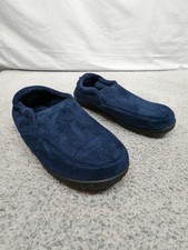 RockDove Men’s Slippers Size 10 Navy Blue Memory Foam House Shoes Indoor Outdoor Men's Slippers price