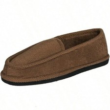 House Slippers Corduroy Brown Men’s Size 12 Men's Slippers price