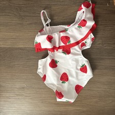 one piece baby swimsuit strawberry 6/9 months Baby Swimsuit price