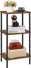 3 Tier Tall End Table 30" H Small Nightstand with Storage Shelves for LivingRoom Side Table price