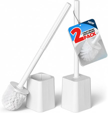 2Pack Toilet Bowl Brush and Holder Set - Toilet Scrubber Brush,Cleaning Brush,Ba Toilet Brush price