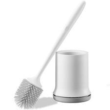 Uimoso Toilet Brush and Holder Set with PP Handle for Bathroom Deep Cleaning Toilet Brush price