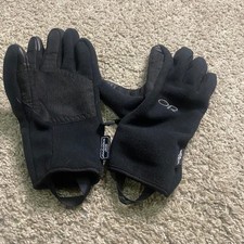 Outdoor Research Mens Gripper Sensor Gloves Black Gore Windstopper Fleece M Windstopper & Fleece price