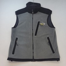 Mountain Hardwear Fleece Vest Mens M Gray Windstopper Full Zip Gorpcore OM1623 Windstopper & Fleece price