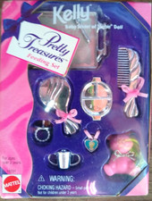 1996 Kelly Pretty Treasures Feeding Set #16331 Barbie Baby Accessories Feeding Set price