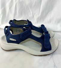 Keen Womens Size 7.5 Astoria West T-Strap Navy Blue Open Toe Sandals Shoes Outdoor Sandals price