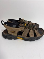 Keen Daytona Sandals Mens 11 Brown Leather Waterproof Hybrid Hiking Summer Fall Outdoor Sandals price