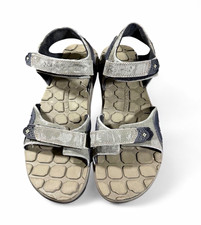 Worn Columbia Surf Tide Men’s Sandals Gray/Black Adjustable US 11 Outdoor Sandals price
