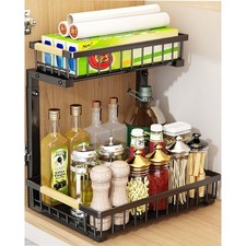 Under Kitchen Sink Organizers and Storage 2 Tier Pull Out Cabinet bathroom Cabinet price