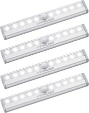 Under Cabinet Lights, 10 LED Motion Sensor Closet Lights, Wireless - 4 Pack Cabinet price