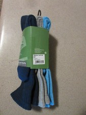 Mountain Warehouse Essentials Outdoor Socks - 3 Pack Womens 6-9 Mens 5-8 Socks (Outdoor) price