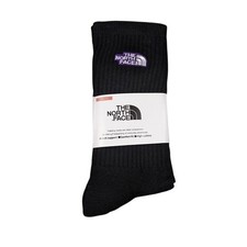The North Face Crew Socks Mens Large 9-11 Black Embroidered Logo Outdoor NWT Socks (Outdoor) price