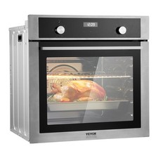 VEVOR Single Wall Oven 24" Electric Built-in Wall Oven 9 Functions 2.68 Cu. Ft Built-in Ovens price