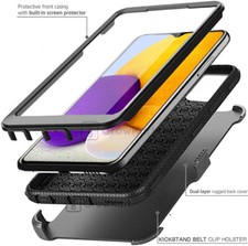 ARMOR TANK RUGGED Phone Case Cover Clip Stand Holster +BUILT IN SCREEN PROTECTOR Phone price
