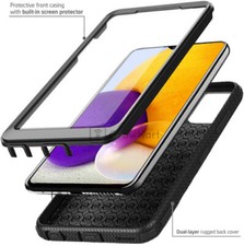 RUGGED SHOCKPROOF TANK ARMOR Hybrid Phone Case Cover + BUILT-IN SCREEN PROTECTOR Phone price