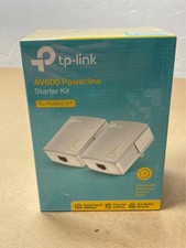TP-Link AV600 Powerline Starter Kit - White Ethernet Over Powerline Adapter Powerline Adapter price