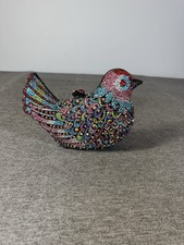 WOMEN'S Luxury Evening Bag HARD SHELL Crystal-Embellished Bird Evening Clutch Evening Bag price