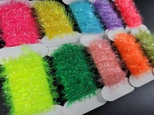 PEARL PALMER CHENILLE - 14 COLORS - 10mm - 5 yds. (15 ft.) - Fly Tying Materials Chenille price