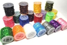 MICRO TINSEL CHENILLE - Premium Fly Tying Material - Small Chenille - 18ft. New Chenille price