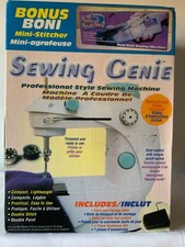 Sewing Genie Professional Style Sewing Machine w/ Bonus Mini-Stitcher Open Box Sewing Machine price