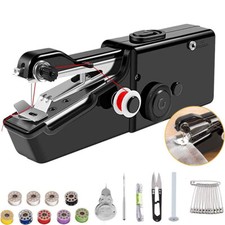 Mini DIY Portable Sewing Machine Tailor Stitch Hand-held Home Travel Cordless US Sewing Machine price