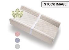 Organic Cotton Contour Baby Changing Pad Waterproof 💧 Foam Mattress Washable Baby Changing Pad price