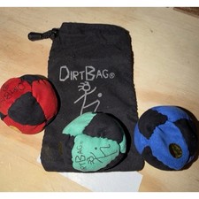 Dirtbag Classic + Pouch Wash Bags Red Teal Blue Hacky Sack 3pc Dirt Bag Bags price