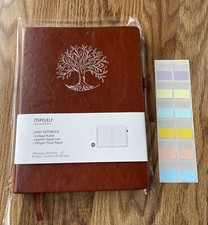 Lined Journal Notebook A5 100 GSM Thick Paper Leather Hardcover 180pages Hardcover Notebook price