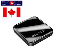 20000mAh Portable Mini Power Bank with Digital Display - Black Portable Charger - Power Bank price