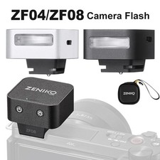 ZENIKO ZF04 ZF08 Mini Retro Flash Speedlite Universal HotShoe Camera Flash Light Flashes price